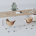 Manager Desk 3d model