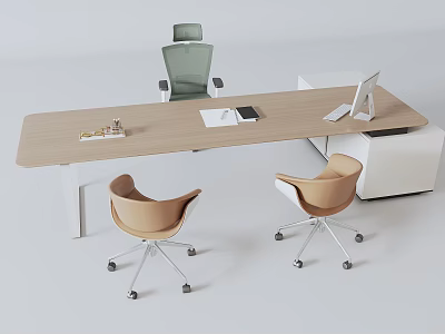 Manager Desk 3d model