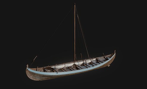 Fishing boat 3d model