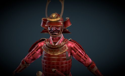 Samurai Armor 3d model