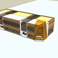 Modern Commercial Complex Architectural Design With Unique Glass Facade And Metal Structure