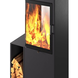 Fireplace Wood 3d model