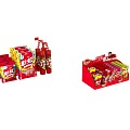 Supermarket display rack rainbow candy display rainbow candy all kinds of products small candy display 3d model