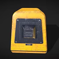 Modern old computer terminal 3d model