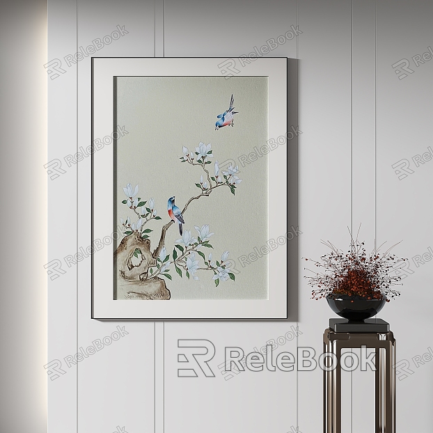 New Chinese Decorative Painting model