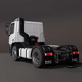 DAF CF Commercial Truck White Cab Modern Exterior Design Features