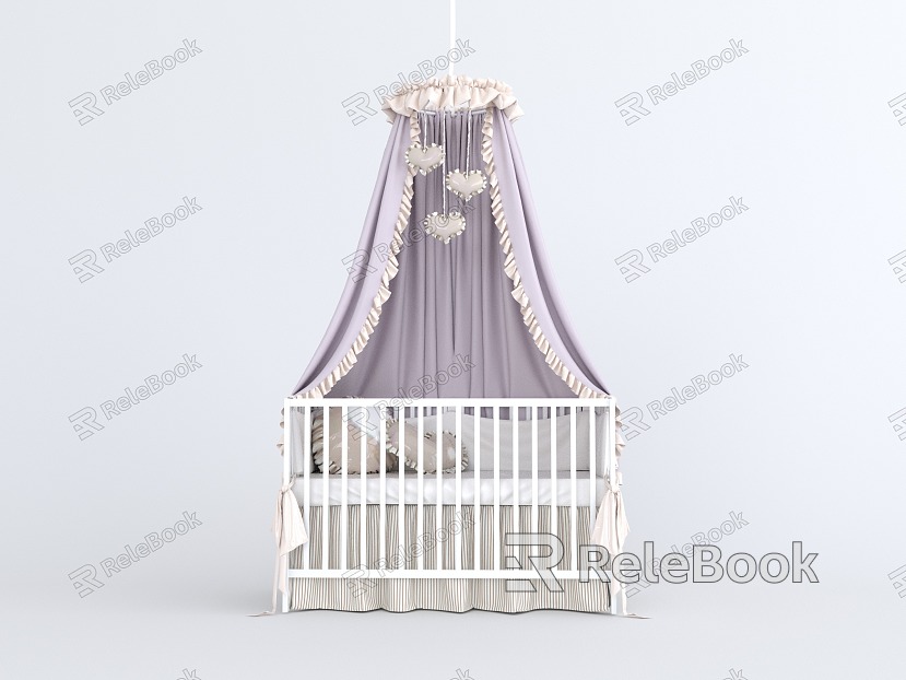 Modern Crib Children's Bed model