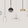 Modern Pendant Lights With Various Design Styles And Materials For Home Interior Decor