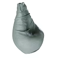 Light Green Bean Bag Chair With Soft Fabric For Cozy Lounge Seating