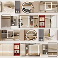Various Modern Mirrors For Bathroom Home Decor With Different Styles And Designs