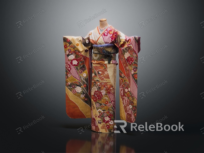 Japanese Kimono Japanese Clothing model