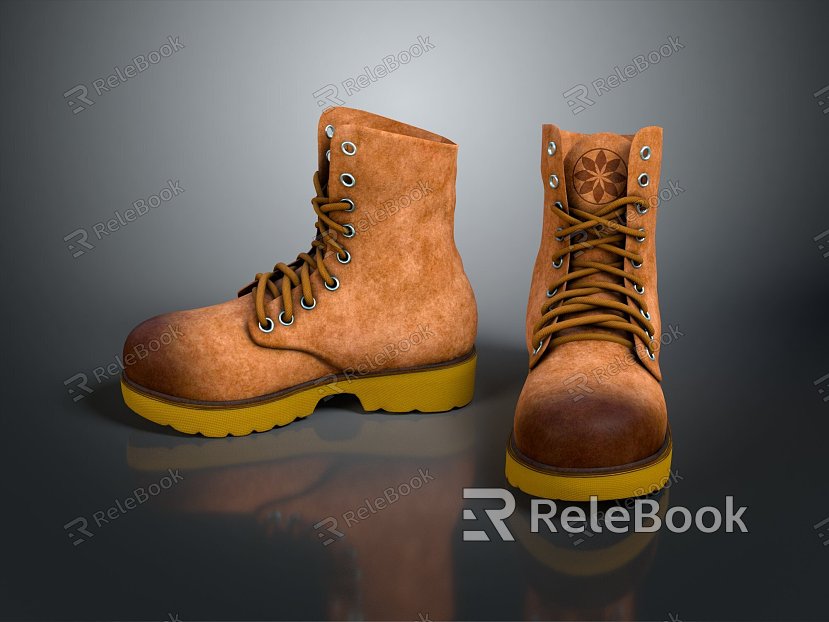 Modern Boots Men's Boots Old Boots Old Leather Boots Old Rain Boots model