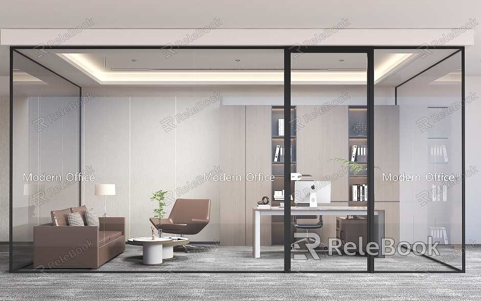 glass partition office partition glass office partition office office aisle manager office model