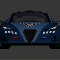 State Police Car With Modern Design Emergency Lights And Functional Features