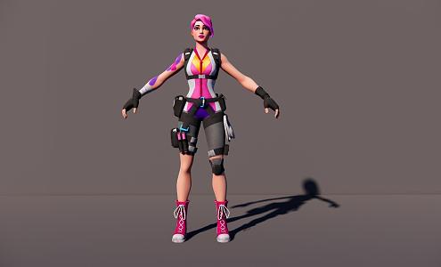 Characters 3d model