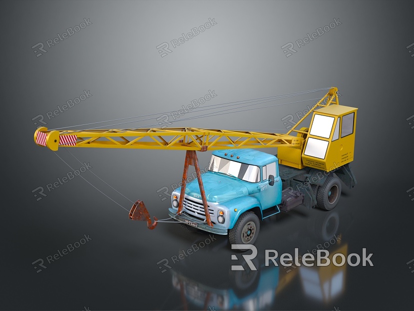 Crane Toy Crane Large Crane Tower Crane Engineering Vehicle Construction Vehicle Construction Vehicle Construction Vehicle Construction Vehicle model