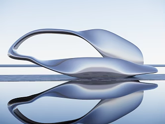 Modern Urban Sculpture Abstract Sculpture Alien Sculpture 3d model