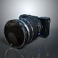 Professional Digital Camera With High Resolution Lens And Modern Design For Photography Enthusiasts