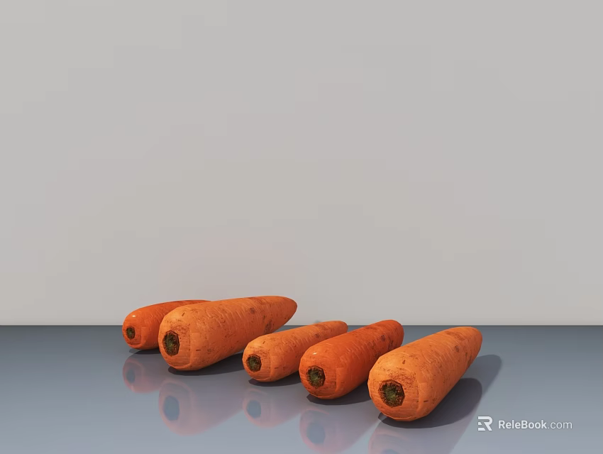 Smart Machine Efficiently Sorts Fresh Carrots For Daily Kitchen Needs 3d model