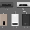 Robam Wall Mounted Water Heaters In Various Colors And Modern Design