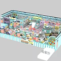 Indoor Kids Playground With Colorful Slides Play Structures And Interactive Play Areas