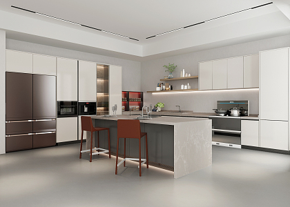 Modern Kitchen 3d model