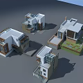 Modern Detached Villas With Various Unique Architectural Designs And Exteriors