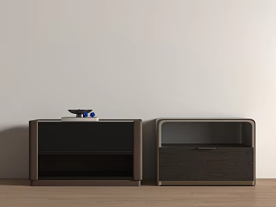 Modern bedside table 3d model