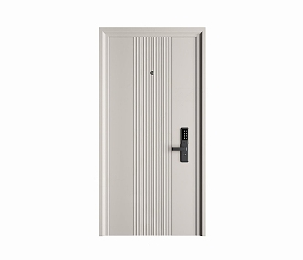 Cream wind door 3d model