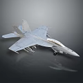 Modern Fighter Next Generation Aircraft 3d model