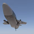 Modern Dark Fighter Jet With Yellow Accents And Streamlined Aerodynamic Design