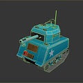 Sci-fi Tank Cartoon Tank Sci-fi Vehicle Sci-fi Vehicle World of Tanks Tank War Anime Tank 3d model