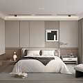 Modern Bedroom Full House Custom Bedroom 3d model