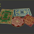 Decorative Rugs With Diverse Patterns And Colors For Home Furniture