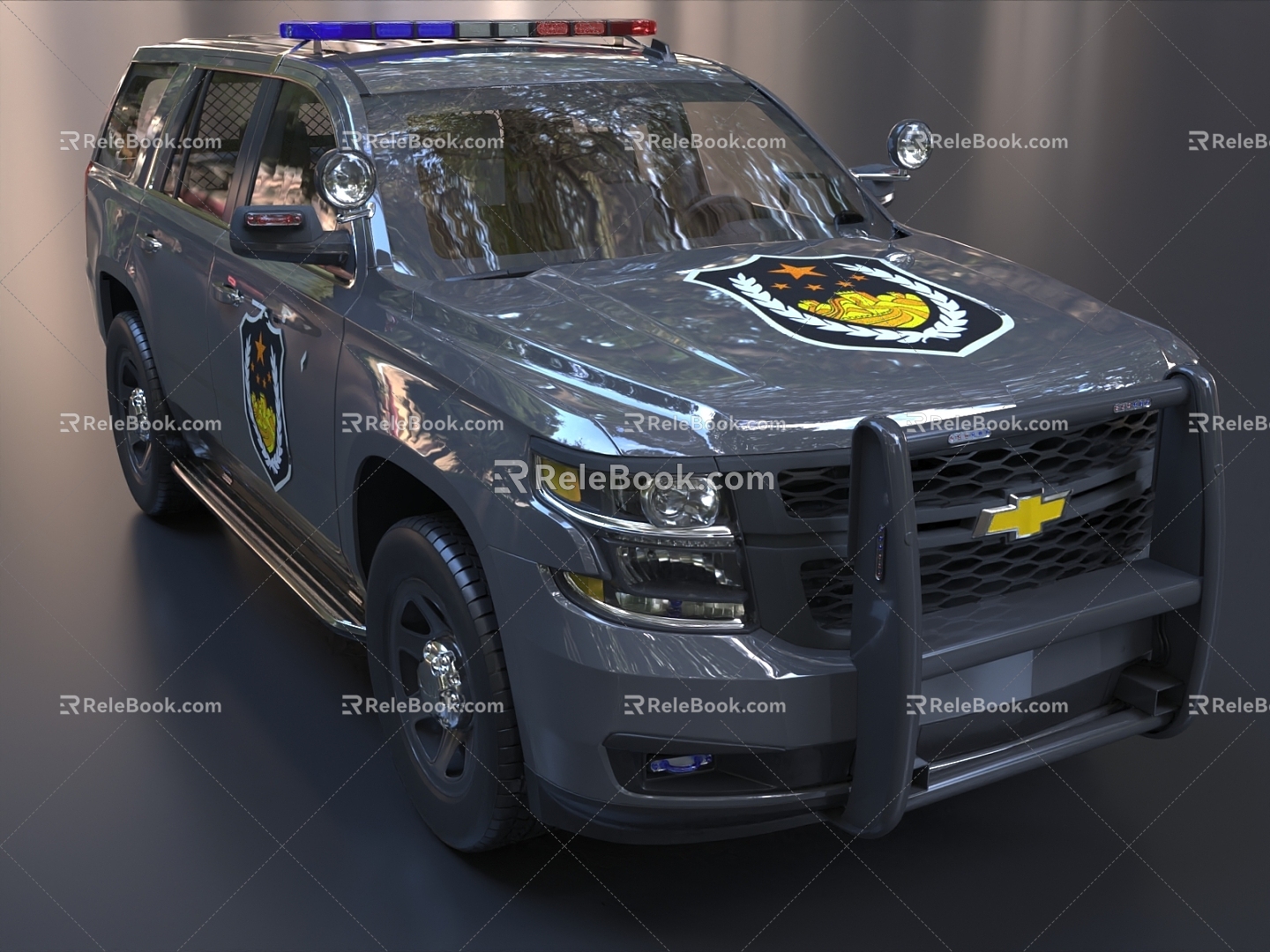 Police Car Police SUV 3d model