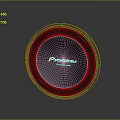 Pioneer High Quality Subwoofer Audio Device With Black Circular Design And Powerful Bass