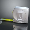 Hardware Tool Tape Measure With Stainless Steel Body And Yellow Measuring Tape For Accurate Measuring