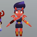 Cartoon Characters Game Characters Little Devil Cartoon Men Anime Characters Game Characters 3d model