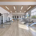 Modern Gym 3d model