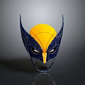 Gas Mask Science Fiction Gas Mask Gas Mask Respirator Breathing Mask Biochemical Mask Science Fiction Mask 3d model