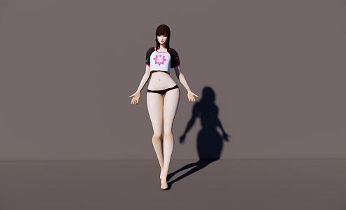 Characters 3d model