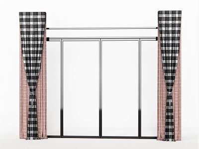 Modern Curtain Fabric Curtain model