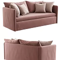 Double sofa 3d model
