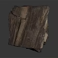 Natural Wooden Stone Material With Rich Organic Texture For Decorative Design