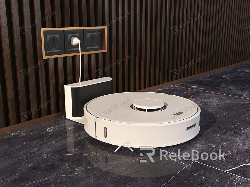 Modern intelligent vacuum cleaner sweeping robot model