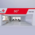 5G Digital Store With Smart Living Devices And Modern Interior 3d model