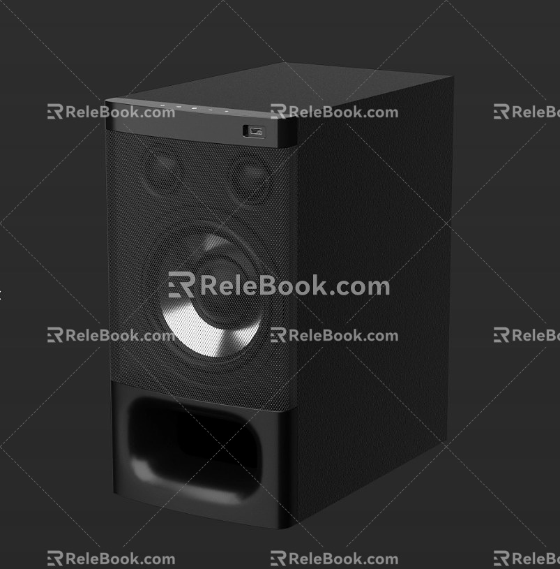 Audio equipment 3d model