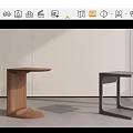 Modern HC28 Coffee Table 3d model