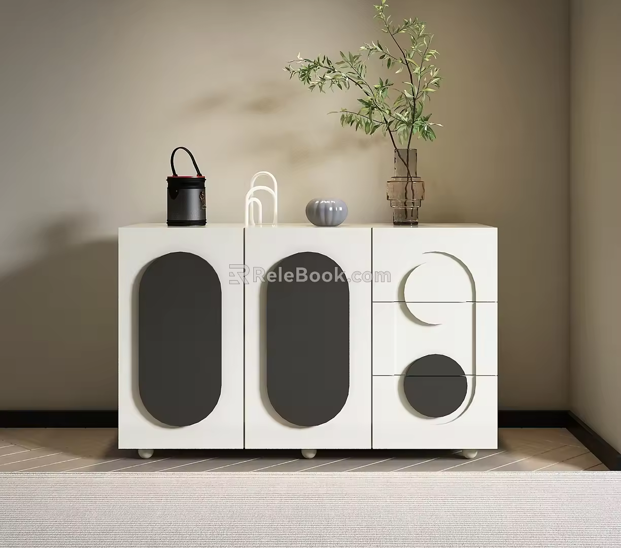 Sideboard Cabinet Tea Cabinet Decorative Cabinet Storage Cabinet Coffee Cabinet Modern Sideboard Cabinet 3d model