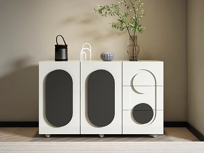 Sideboard Cabinet Tea Cabinet Decorative Cabinet Storage Cabinet Coffee Cabinet Modern Sideboard Cabinet 3d model